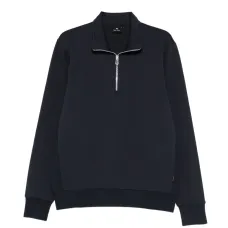 Свитшот с застёжкой на половине молнии