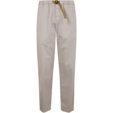 Брюки с карманами и пряжками