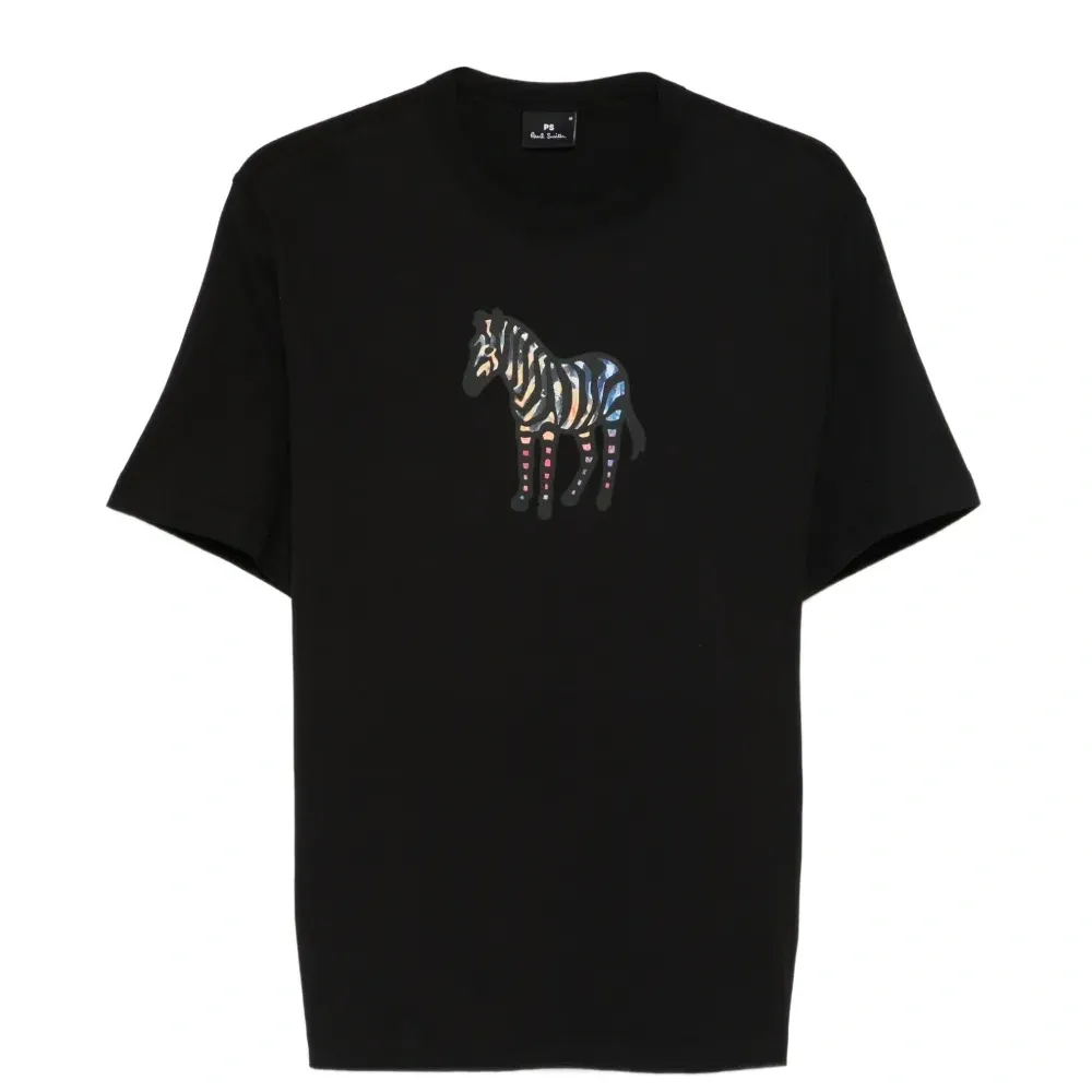 Футболка с зебровым принтом