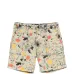 Шорты с цветочным принтом