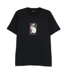 Футболка с принтом кролика Футболка с принтом кролика