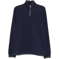 Свитер с воротником на молнии