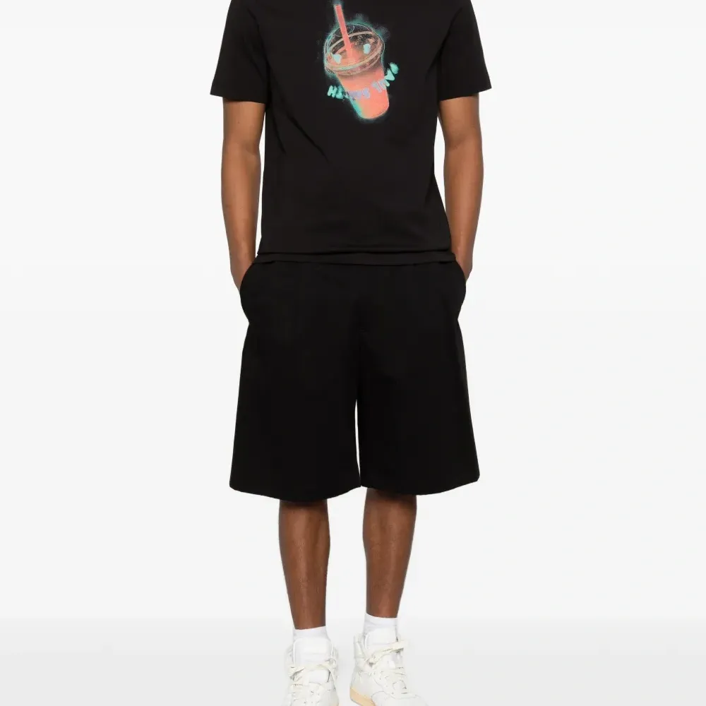 Футболка с принтом "Напиток"