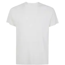 Футболка с круглым вырезом и короткими рукавами