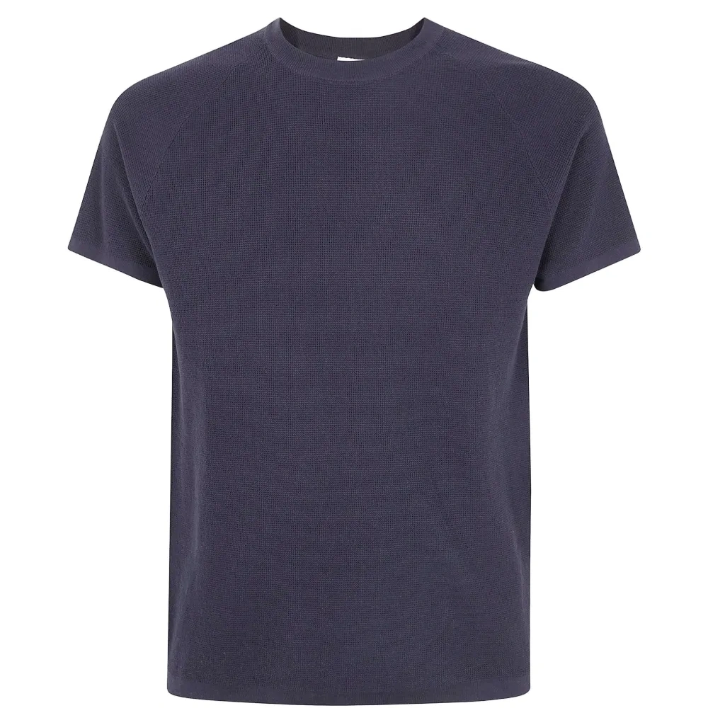 Футболка с круглым вырезом и короткими рукавами