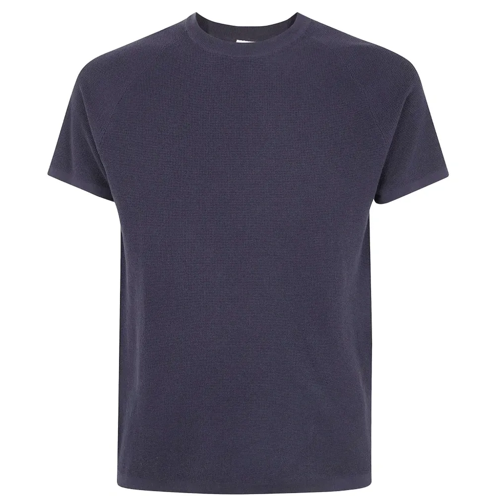 Футболка с круглым вырезом и короткими рукавами