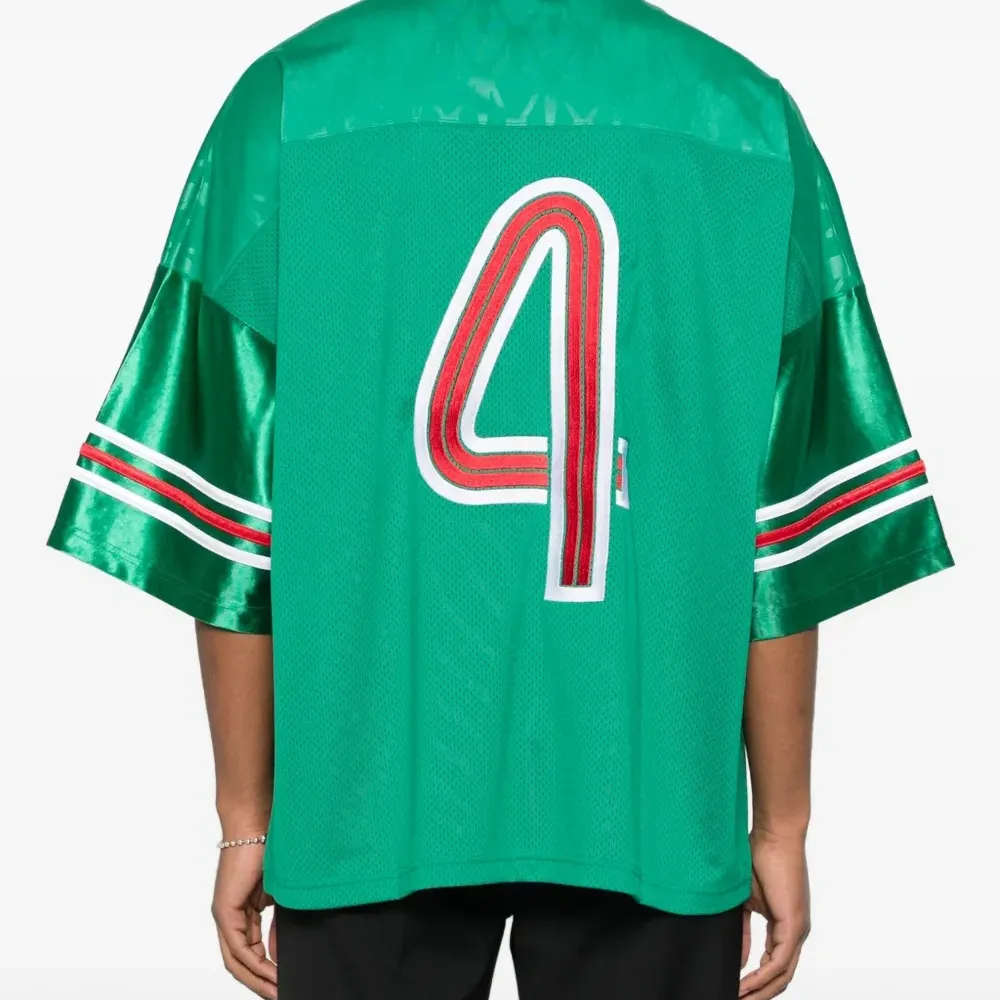 Футболка с короткими рукавами и вышитым логотипом