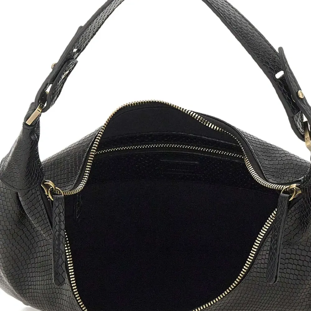 Сумка через плечо из кожи "Круассан"