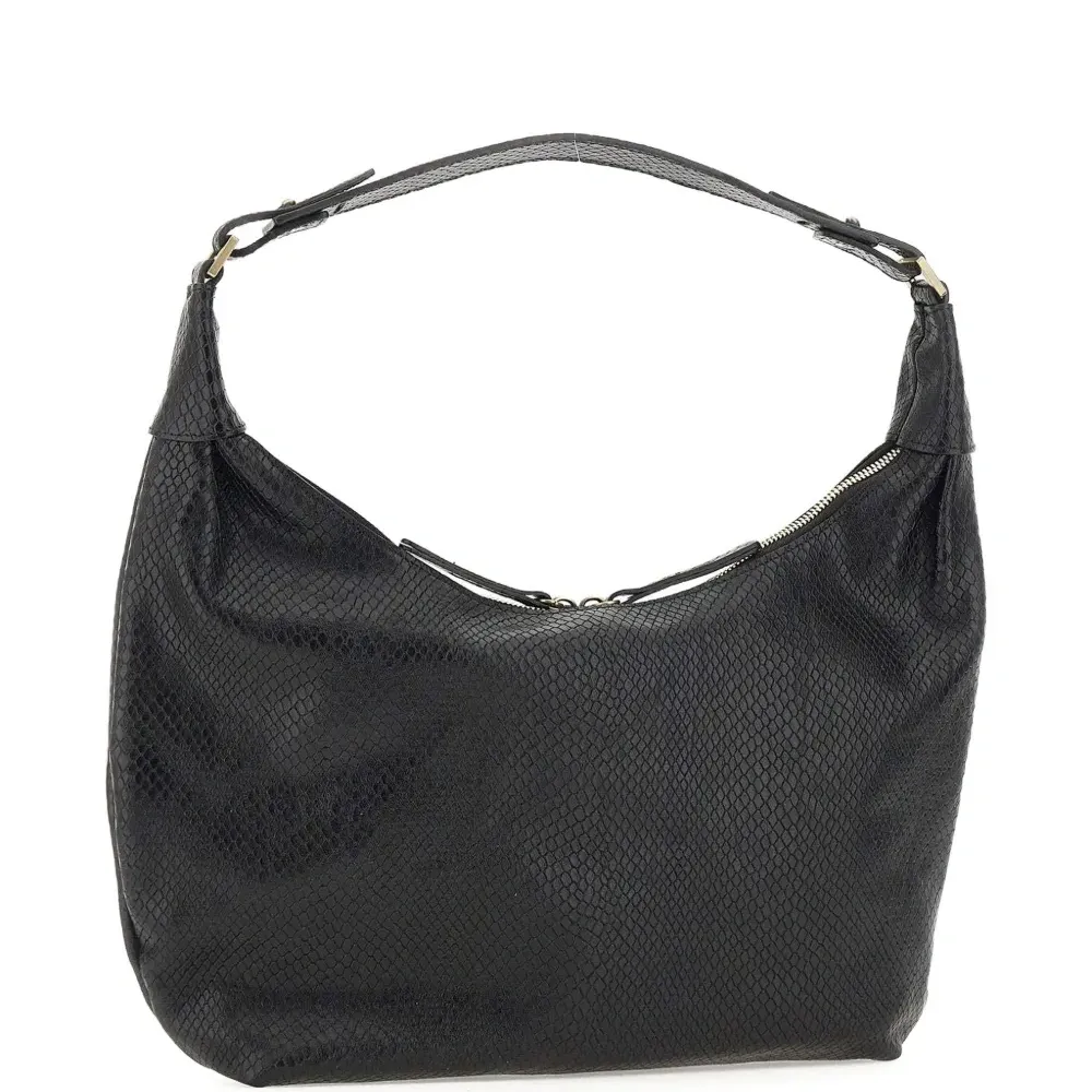 Сумка через плечо из кожи "Круассан"