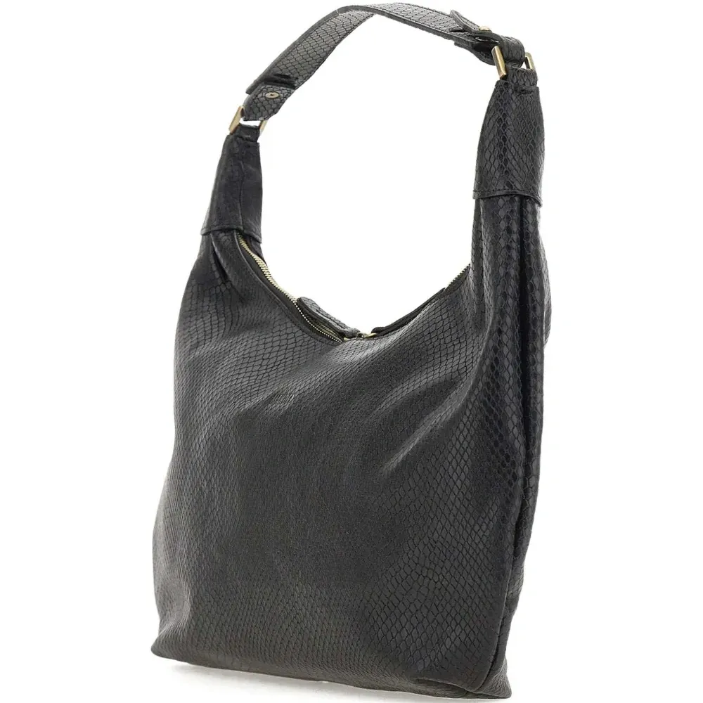 Сумка через плечо из кожи "Круассан"