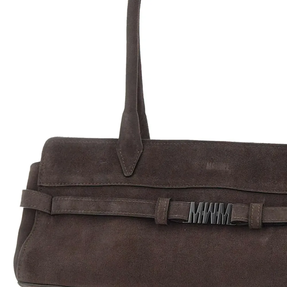 Сумка на плечо с украшением в виде логотипа Gina