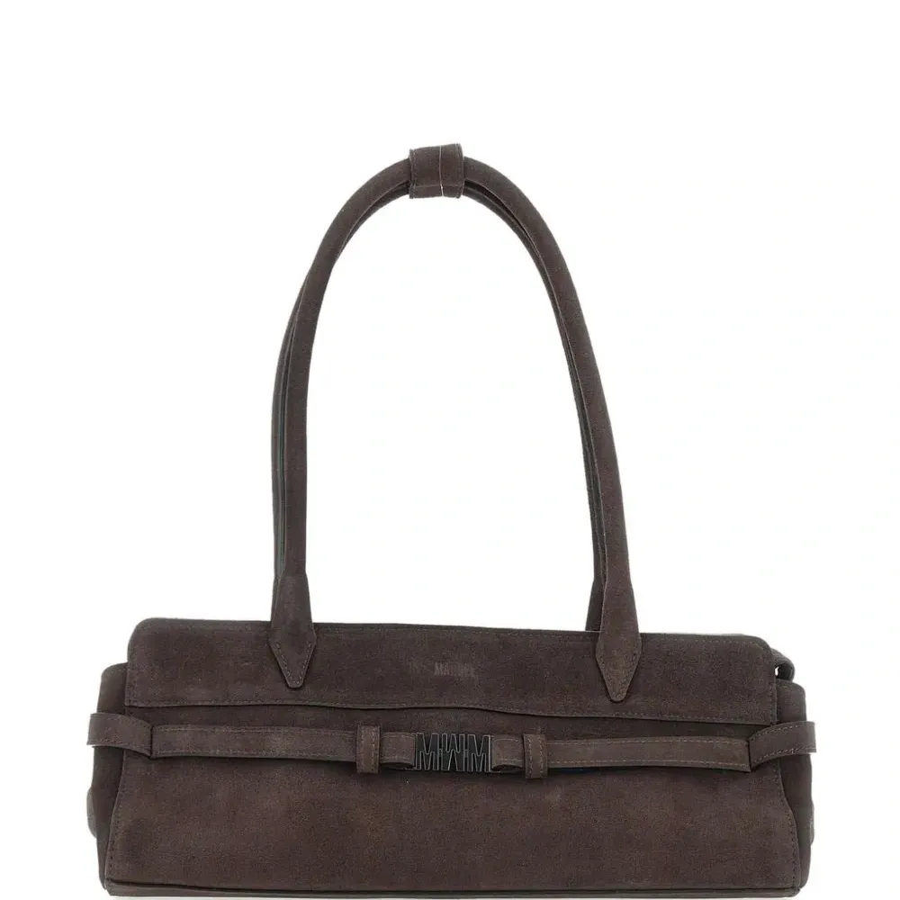 Сумка на плечо с украшением в виде логотипа Gina