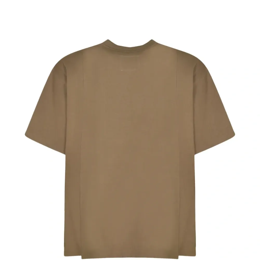 Футболка с панелями и карманом