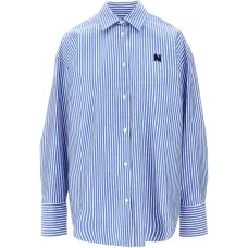 Рубашка с полосатым логотипом