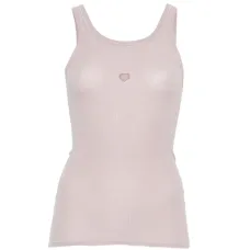 Рифленый топ-майка с сердцем Рифленый топ-майка с сердцем