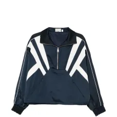 Анорак с молнией и графическим принтом