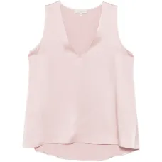 Топ Angelica с V-образным вырезом и без рукавов