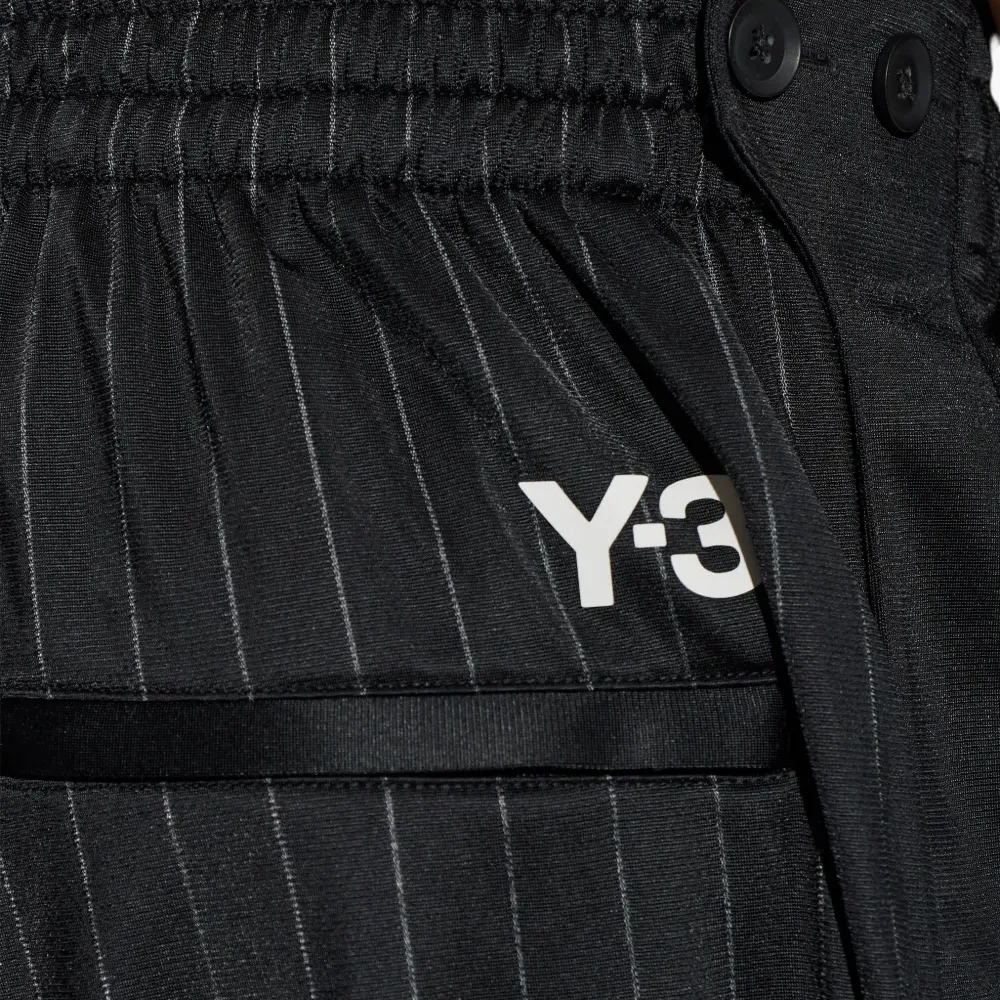 Спортивные брюки в полоску на кулиске