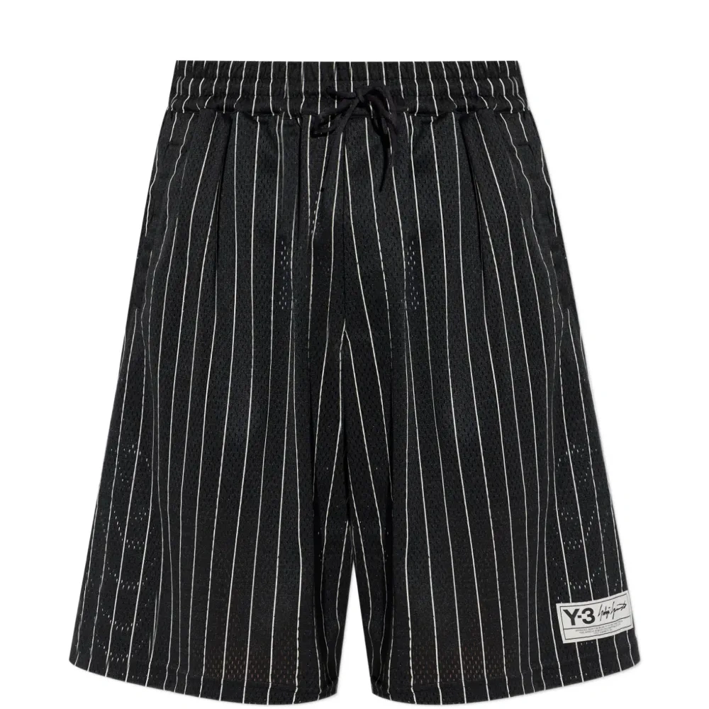 Полосатые шорты с кулиской