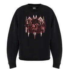 Світшот с круглым вырезом