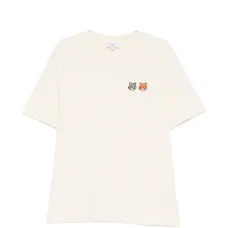 Футболка с двойной головой лисы