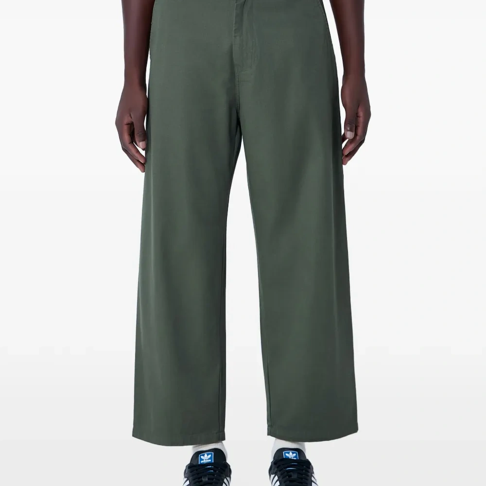 Брюки из хлопка свободного кроя Брюки из хлопка свободного кроя