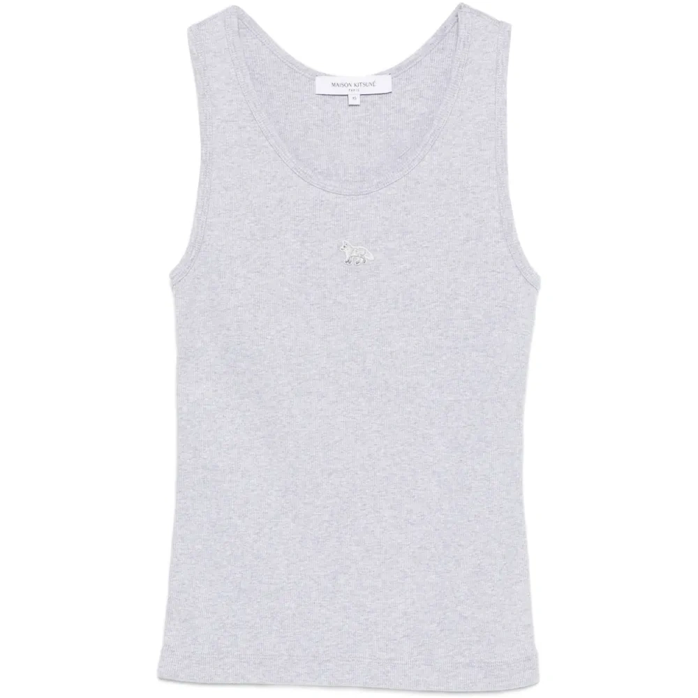 Майка с нашивкой-логотипом