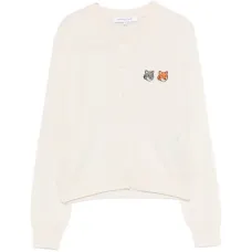 Кардиган на пуговицах с мотивом лисы