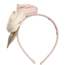 Ободок с цветочным мотивом