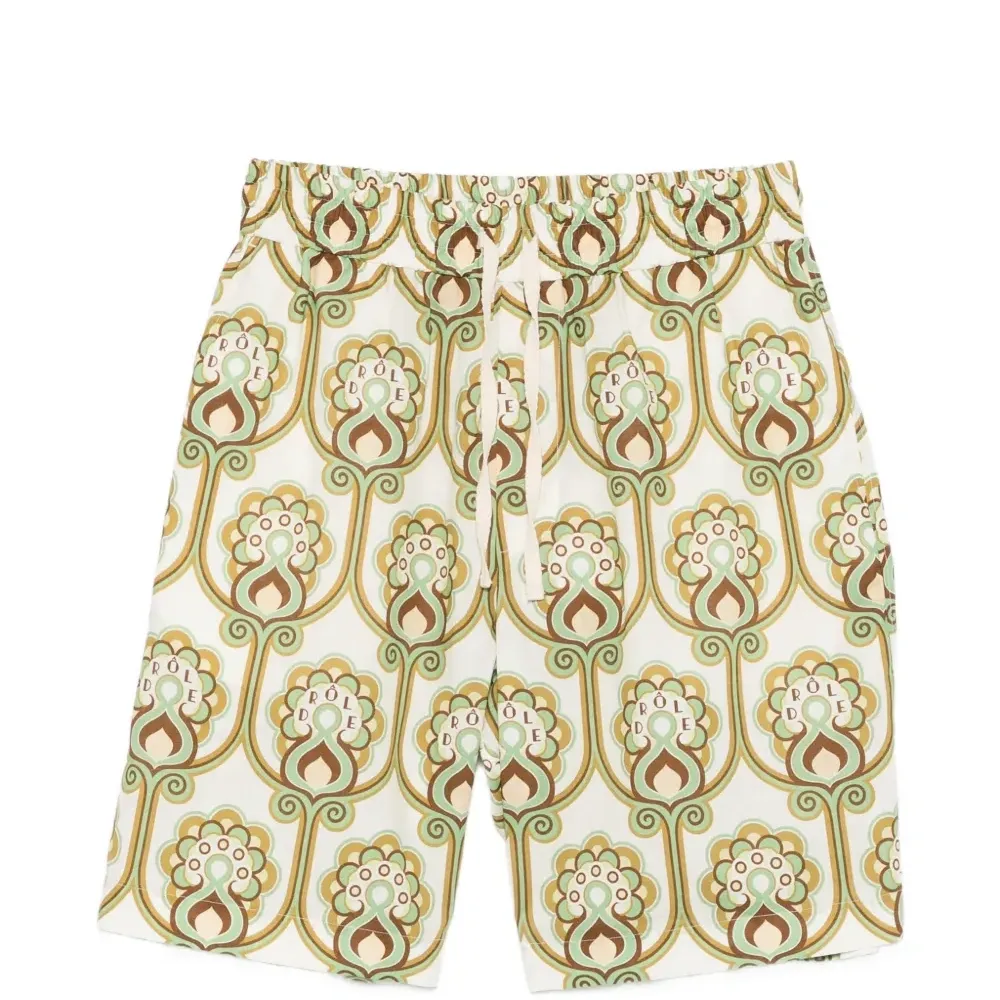 Рубашка с цветочным принтом