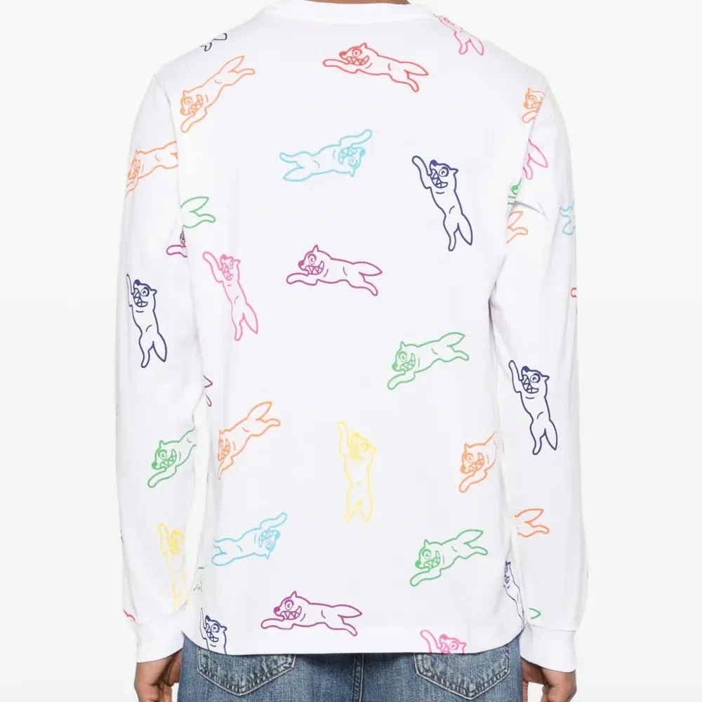 Футболка с бегущей собакой