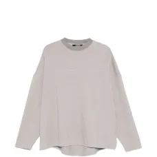 Поло свободного кроя с цветными блоками