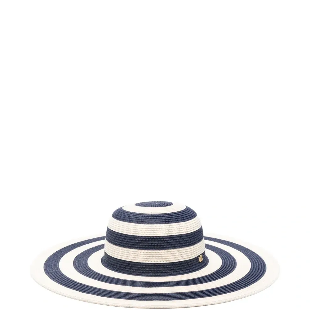 Солнцезащитная шляпа в полоску