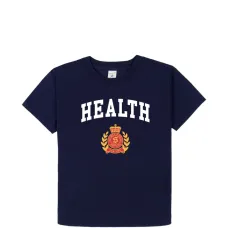 Футболка с графическим принтом "Здоровье" Футболка с графическим принтом "Здоровье"