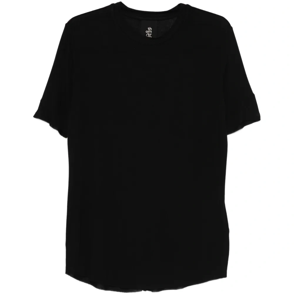 Футболка с круглым вырезом