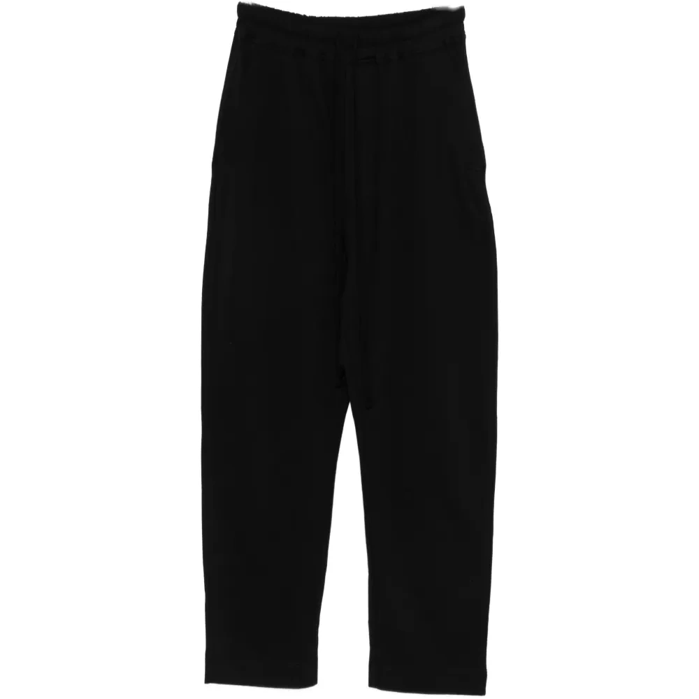 Трикотажные брюки на завязках