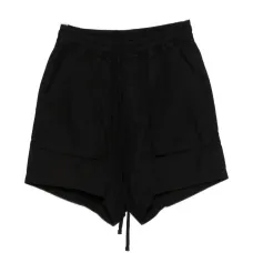 Шорты с завязками на талии и множеством карманов