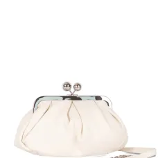 Маленькая сумка-клатч Pasticcino с драпировкой и цепочкой