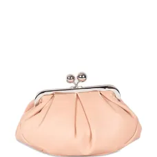 Маленькая сумка-клатч Pasticcino с защёлкой-фермуаром и присборенной отделкой