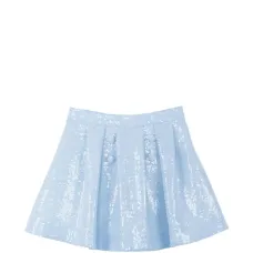 Плиссированная юбка с пайетками Плиссированная юбка с пайетками