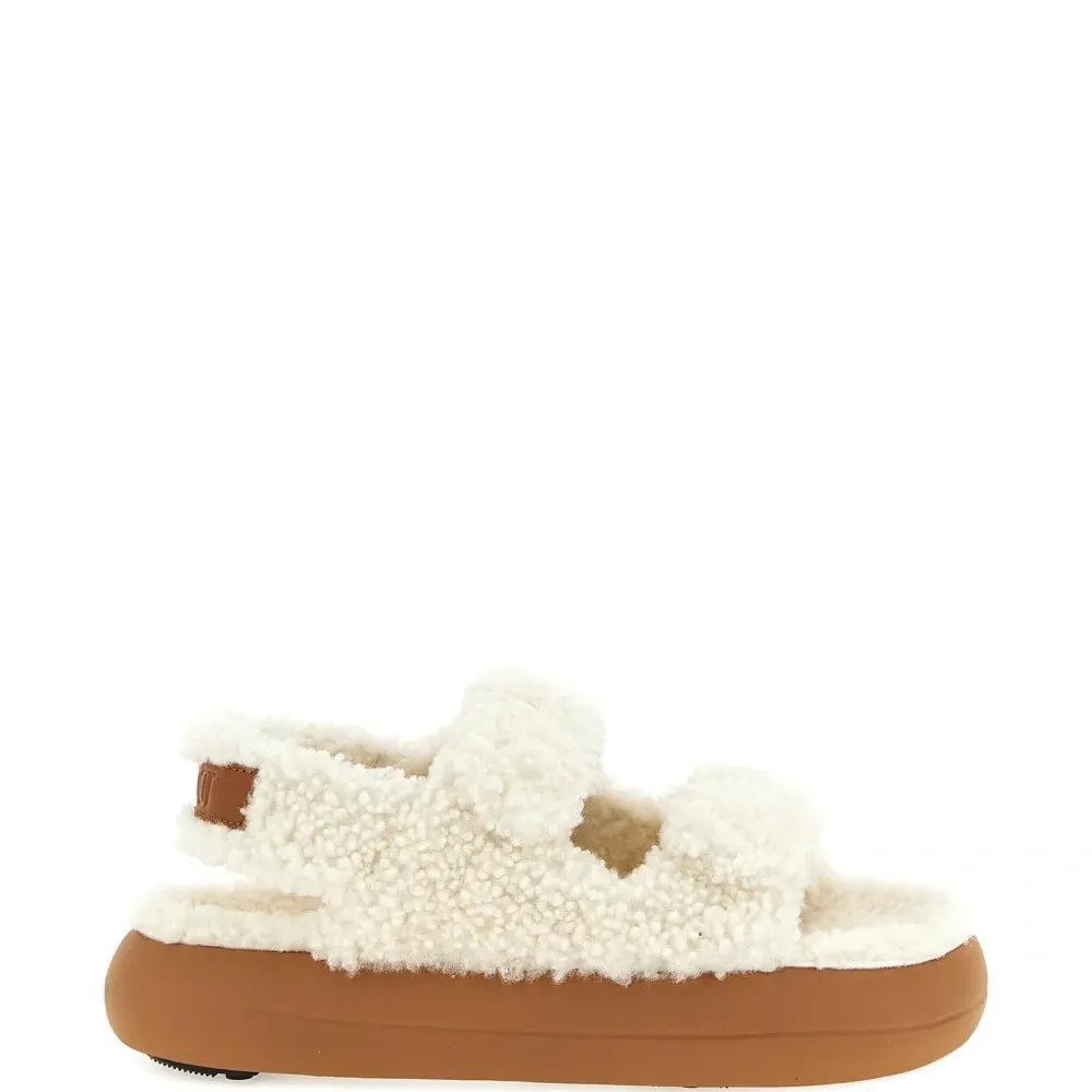 Босоножки с подкладкой из овчины Босоножки с подкладкой из овчины