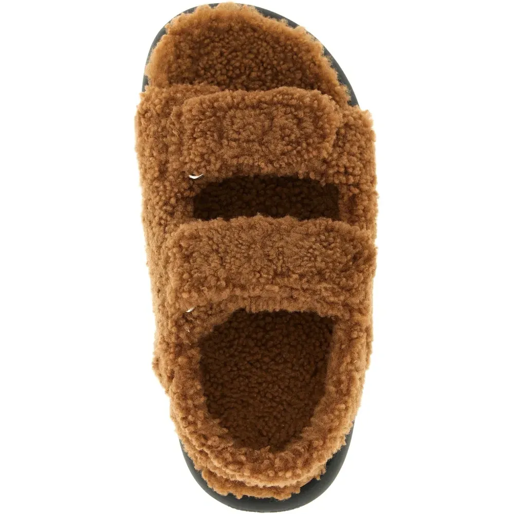 Босоножки из овчины Босоножки из овчины