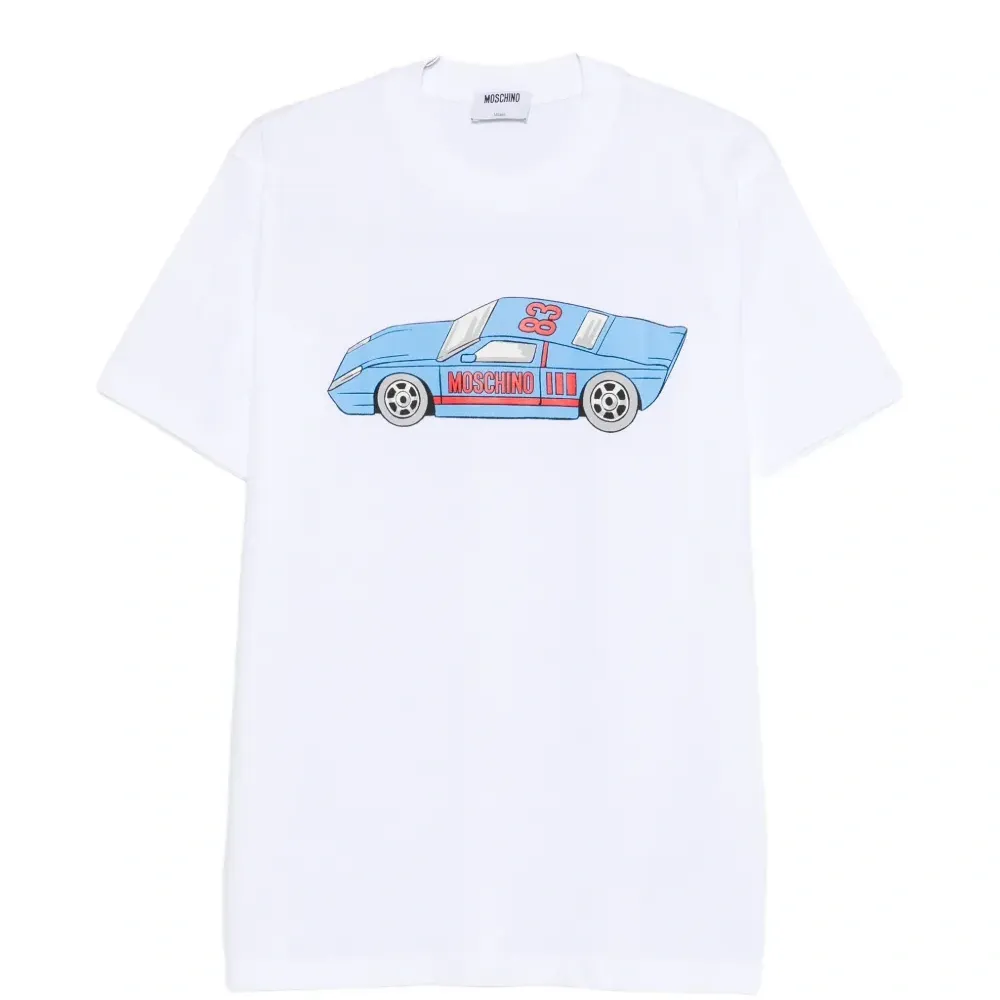 Футболка с принтом автомобиля