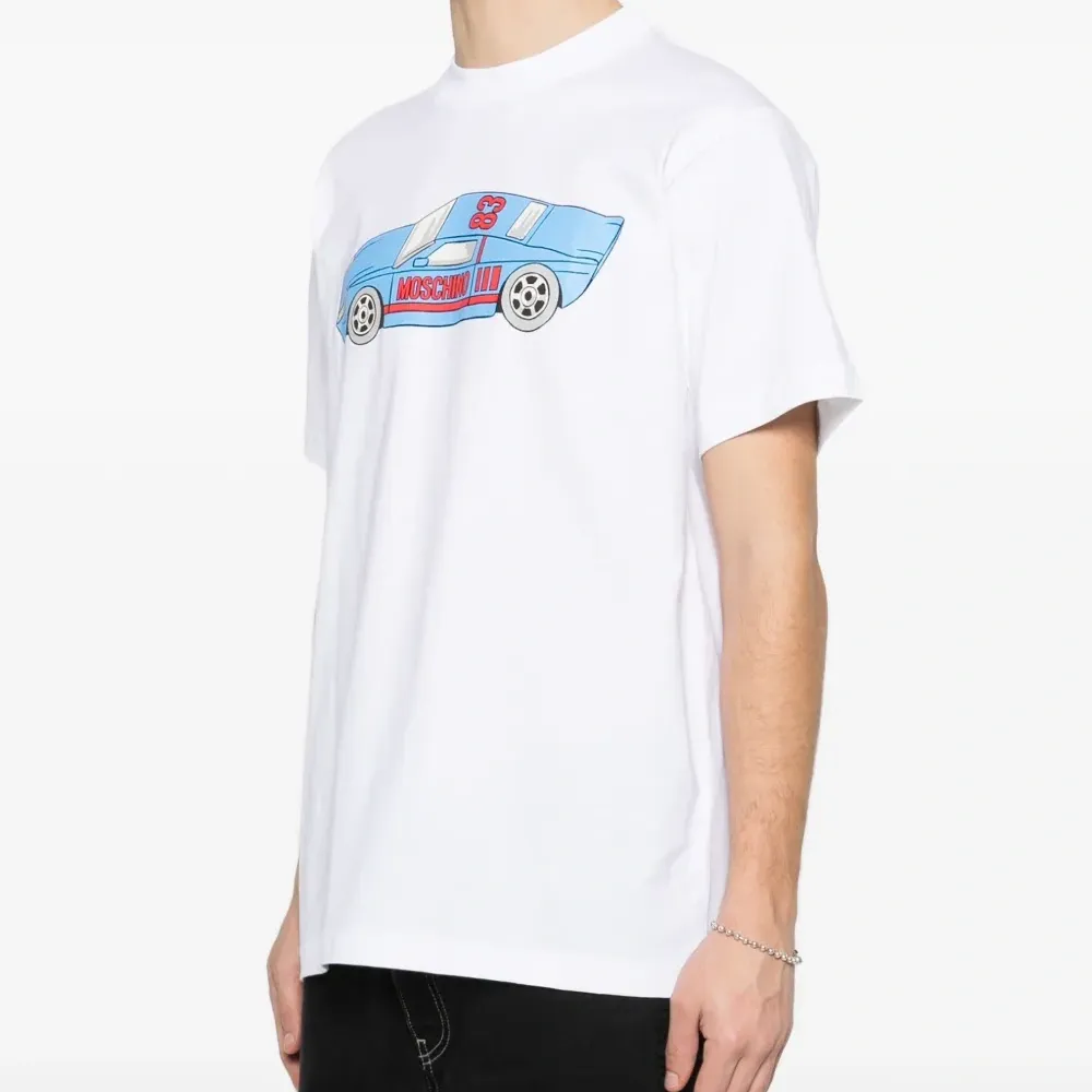 Футболка с принтом автомобиля