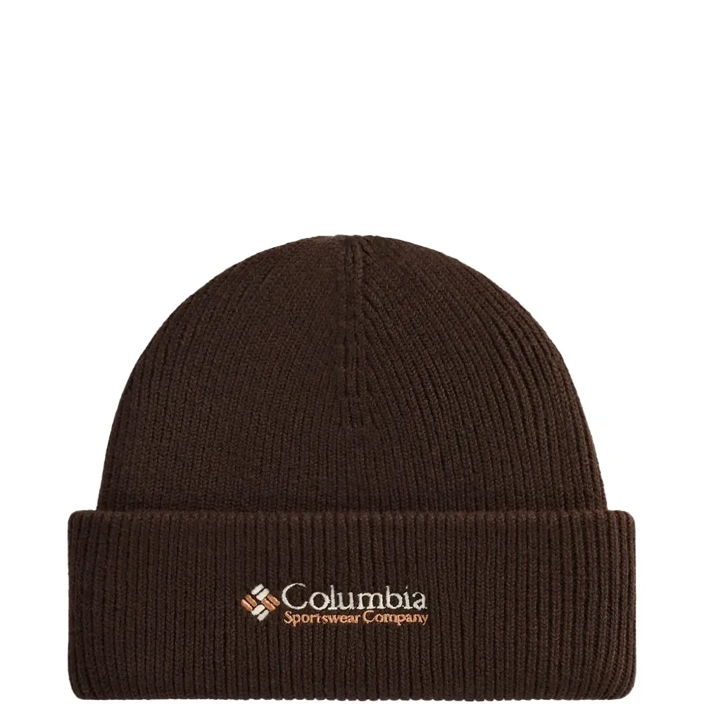 Вязаная шапка с вышивкой Columbia