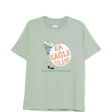 Футболка с графическим принтом и круглым вырезом