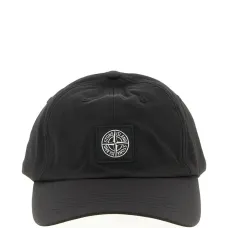 Бейсболка с нашивкой-логотипом, шестипанельная