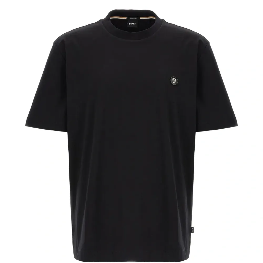 Футболка с нашивкой-логотипом