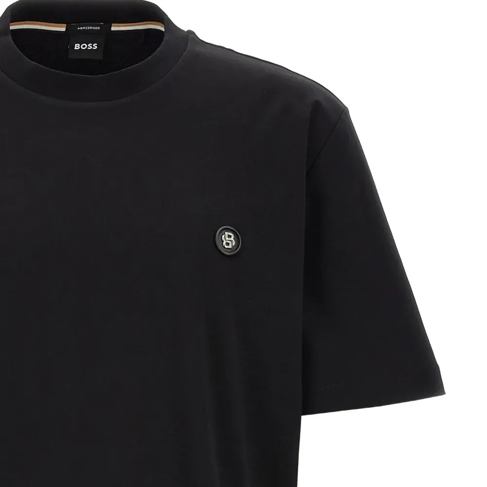 Футболка с нашивкой-логотипом