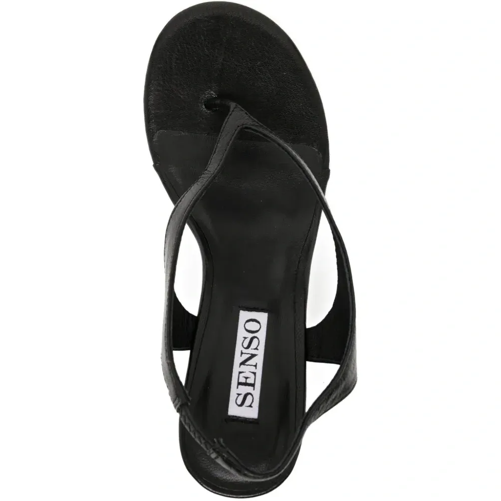 Кожаные сандалии Yoto I на каблуке 95 мм